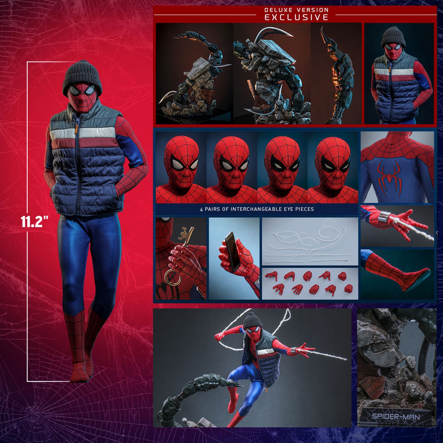PRE-ORDER Hot Toys Spider-Man Brand New Day Deluxe Version Figure