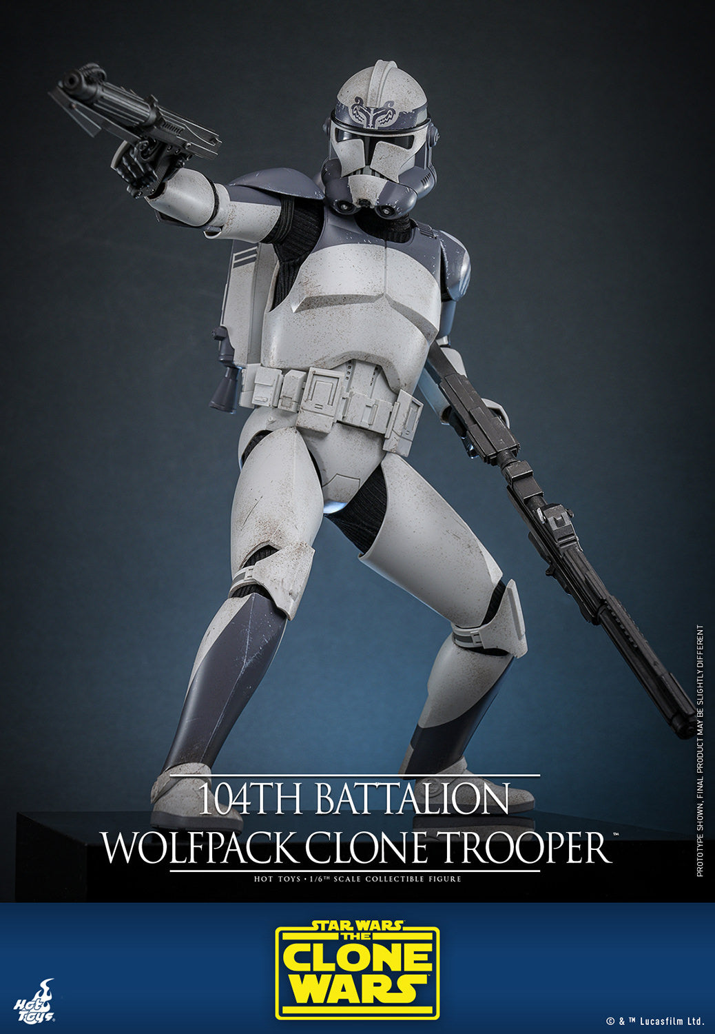 104th Battalion Wolfpack Clone Trooper™ Sixth Scale Figure Hot Toys