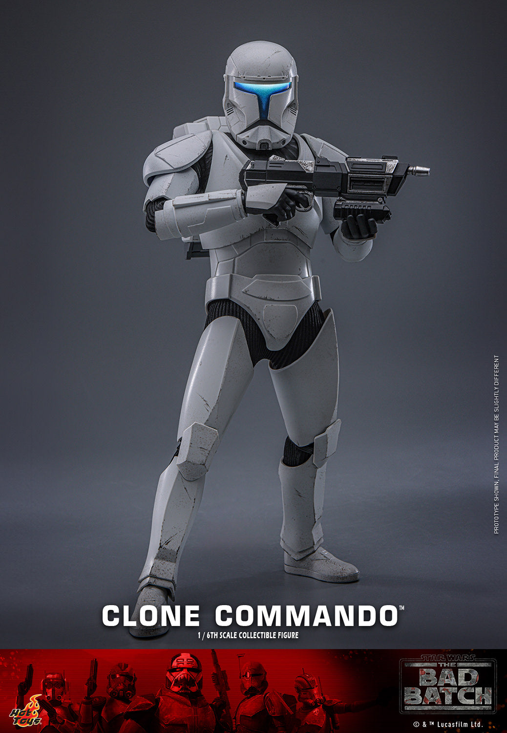 Clone Commando Sixth Scale Action Figure Hot Toys