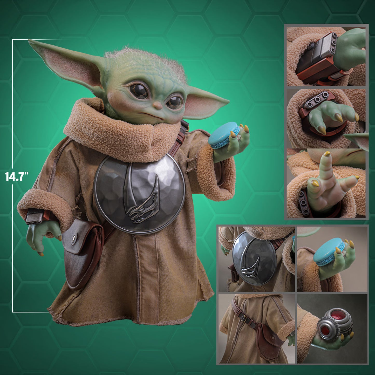 PRE-ORDER Grogu Life Size Figure Hot Toys