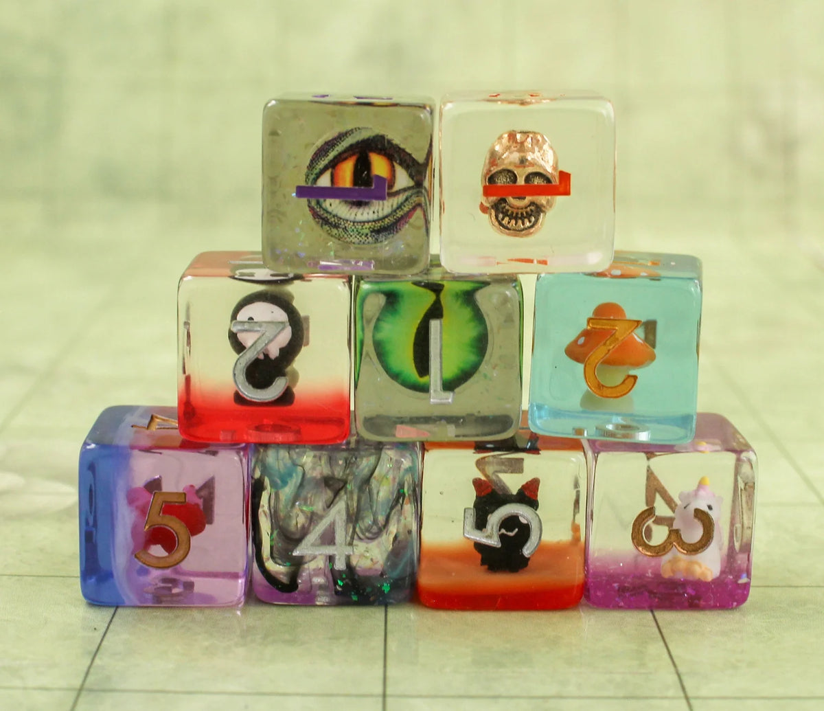 Mystery Dice Goblin Filled/Inclusion Mystery Dice Bag