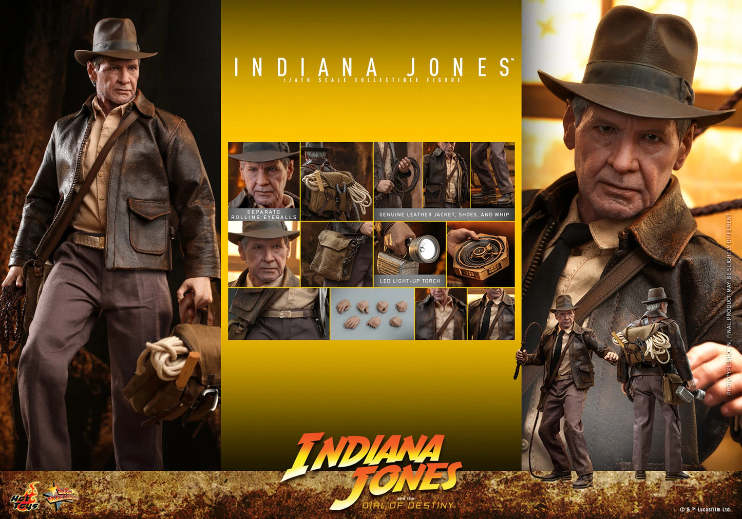 INDIANA JONES Sixth Scale Figure by Hot Toys