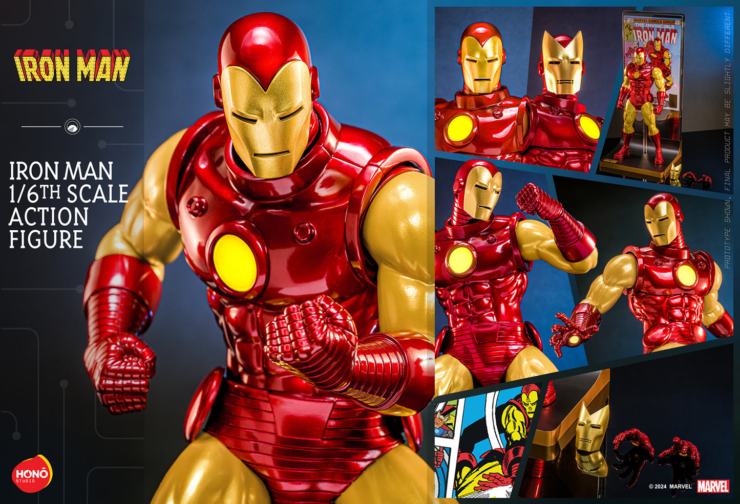 Iron Man Action Figure Sixth Scale