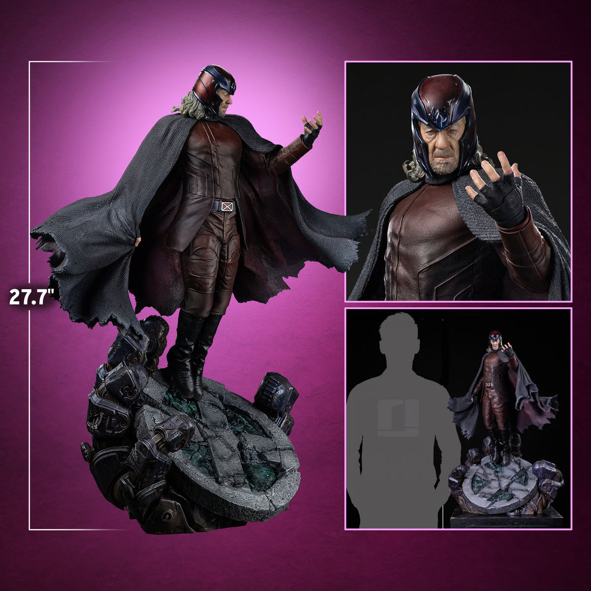 PRE-ORDER Magneto Quarter Scale Statue