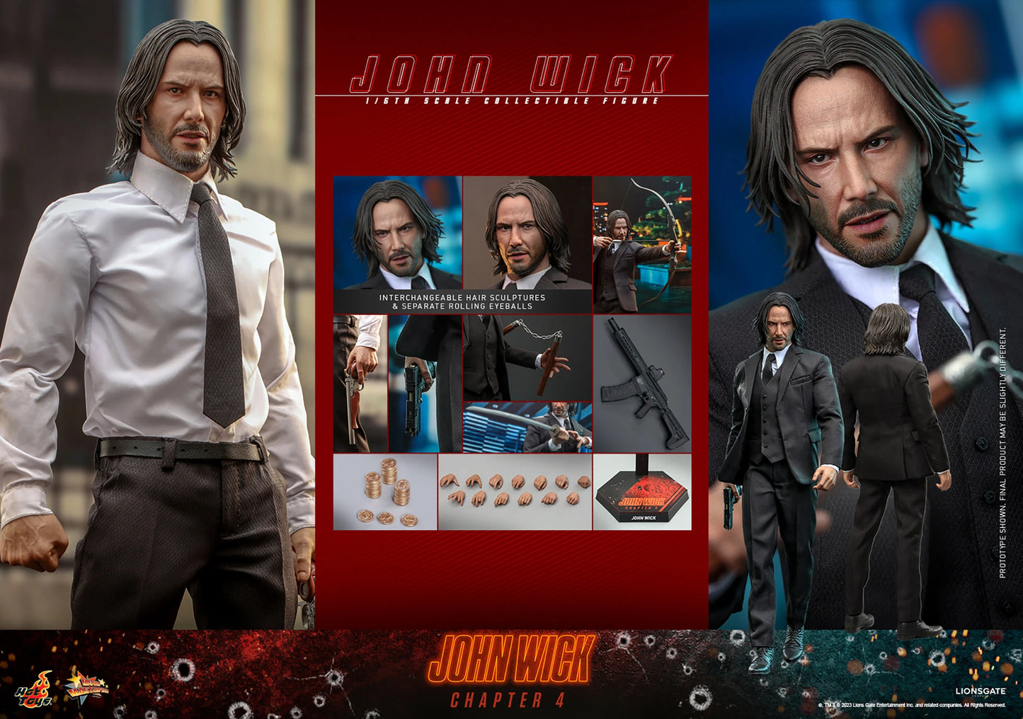 JOHN WICK® Sixth Scale Figure by Hot Toys