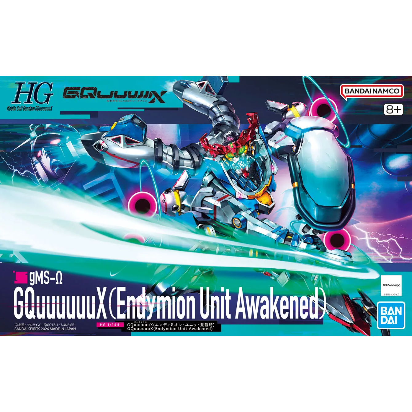 1/144 HG GQuuuuuuX (Endymion Unit Awakened)