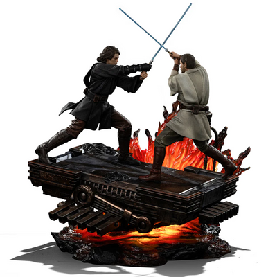 PRE-ORDER Statue Anakin vs Obi-Wan (Revenge of the Sith 20th Years Anniversary) – Star Wars – Art Scale 1/10 – Iron Studios