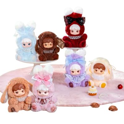 Robotime Cream Bunny & Cookii Bunny - Best Friend