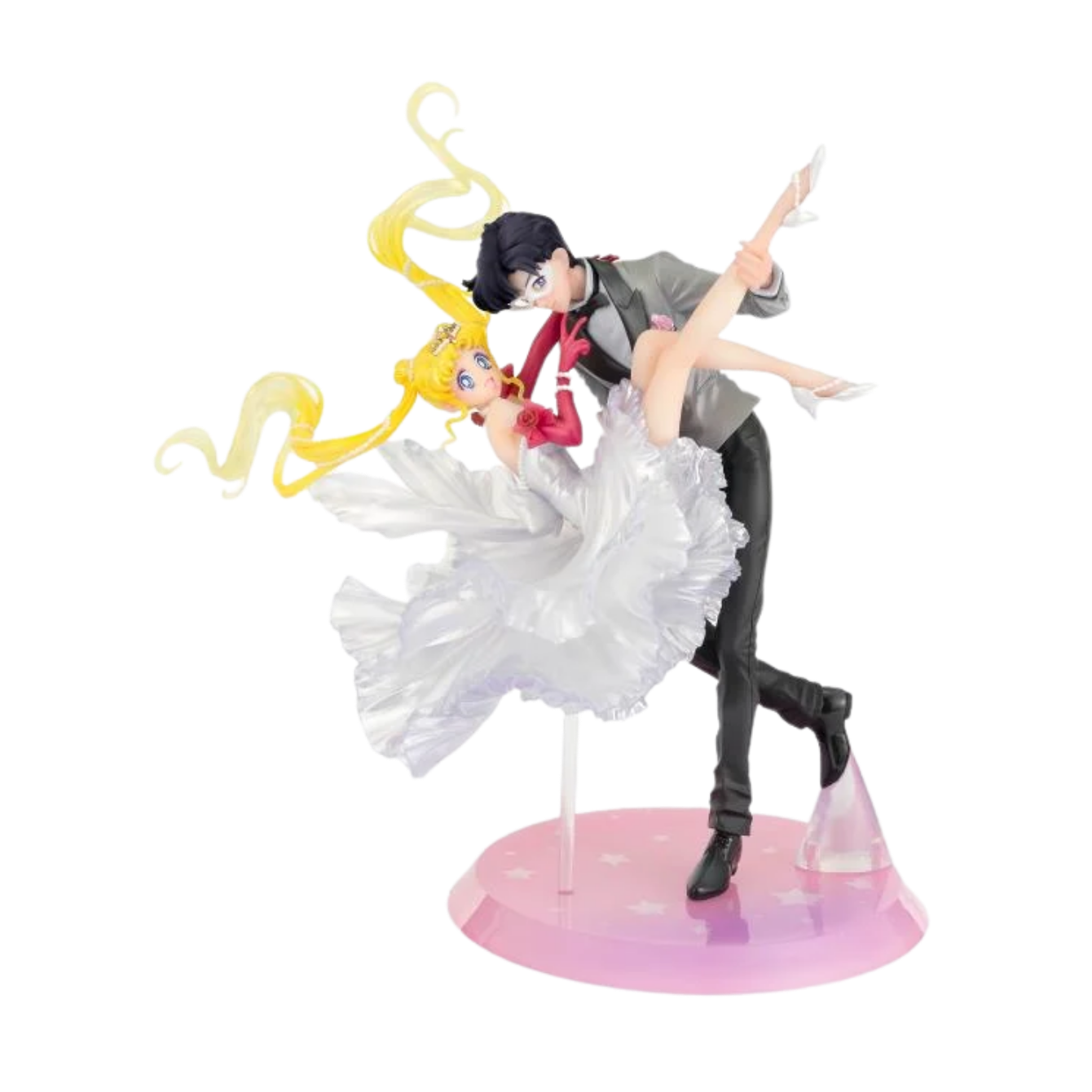 Sailor Moon FiguartsZERO Chouette Usagi and Tuxedo Mask (Moonlight Glow Edition)