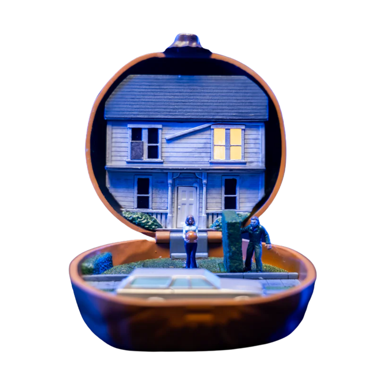 PRE-ORDER Halloween (1978) - Myers House Pumpkin Micro Maniacs Playset