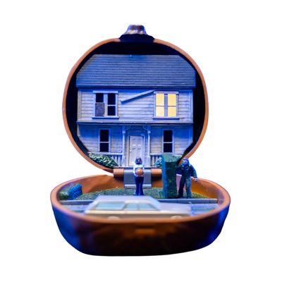PRE-ORDER Halloween (1978) - Myers House Pumpkin Micro Maniacs Playset