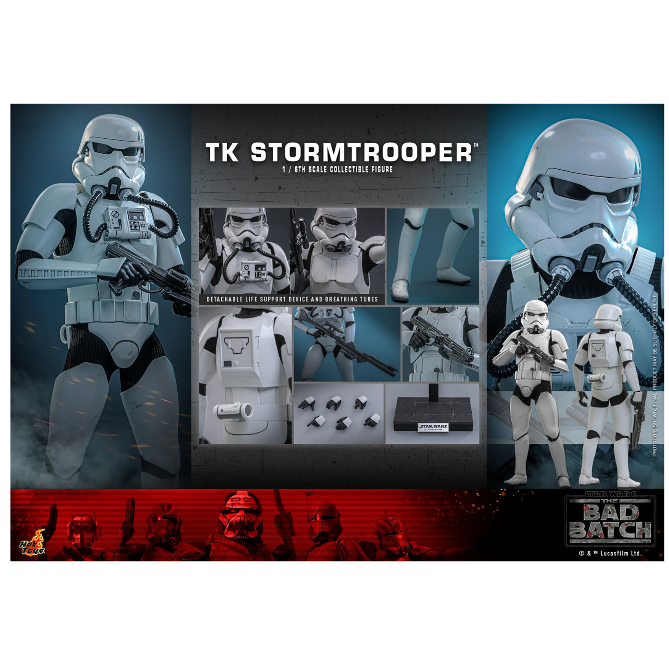 PRE-ORDER TK Stormtrooper™ Sixth Scale Figure by Hot Toys