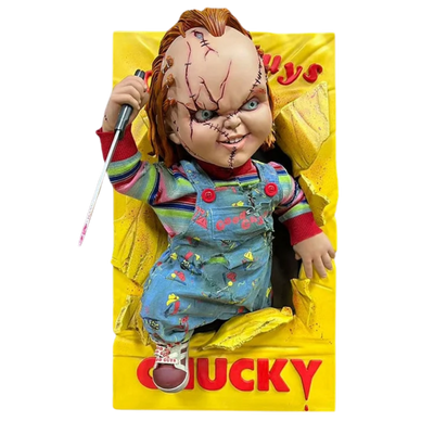 PRE-ORDER Bride of Chucky Chucky Life Size Limited Edition Wall Sculpture