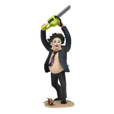 TEXAS CHAINSAW MASSACRE - 6 IN SCALE ACTION FIGURE - TOONY TERRORS 50TH ANNIVERSARY PRETTY WOMAN LEATHERFACE