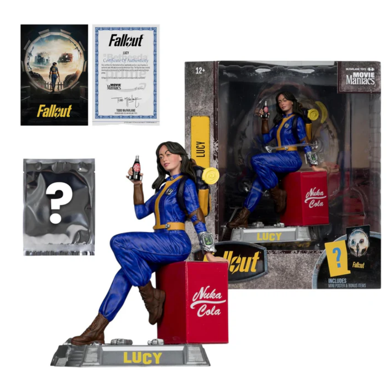 Fallout Movie Maniacs 6 Inch Posed Figure | Lucy