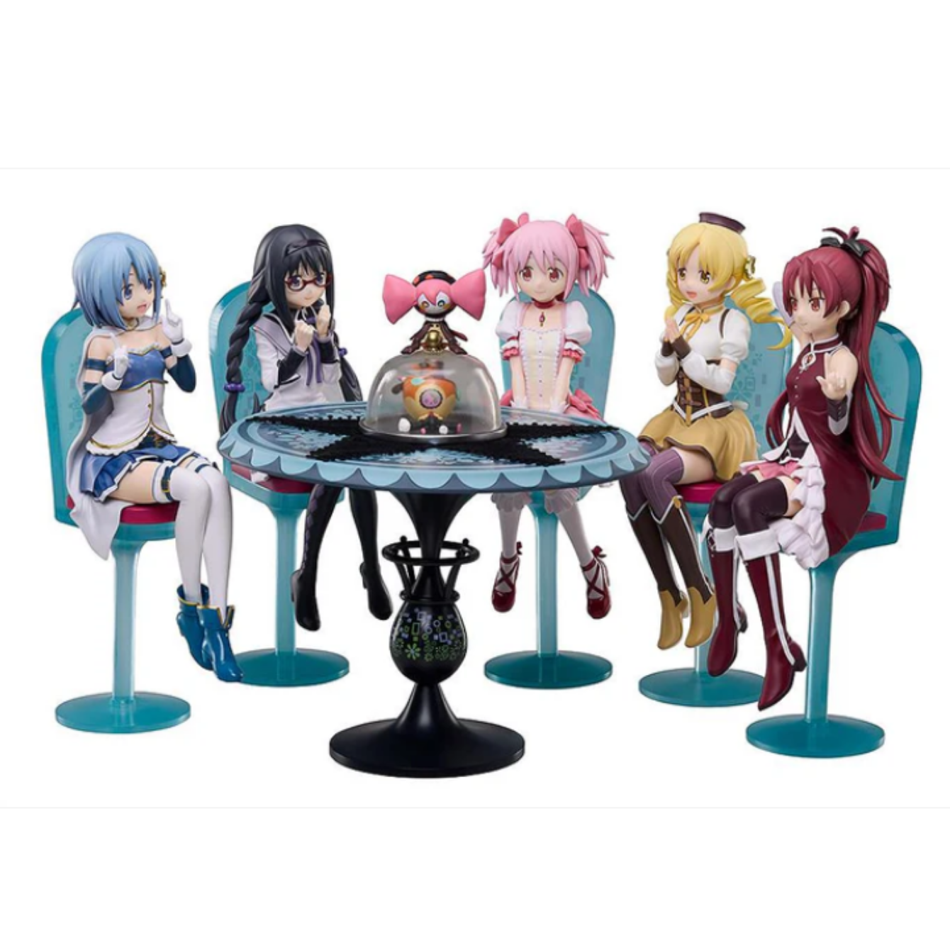 PRE-ORDER Puella Magi Madoka Magica The Movie -Rebellion- Puella Magi Madoka Magica The Movie -Rebellion- Tea Party Cake Song Ver. Non Scale Figure Complete Set