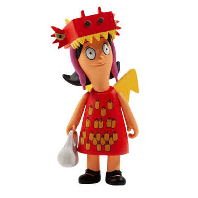 BOB'S BURGERS LOUISE DRAGON W/ GIRL TATTOO FIGURE