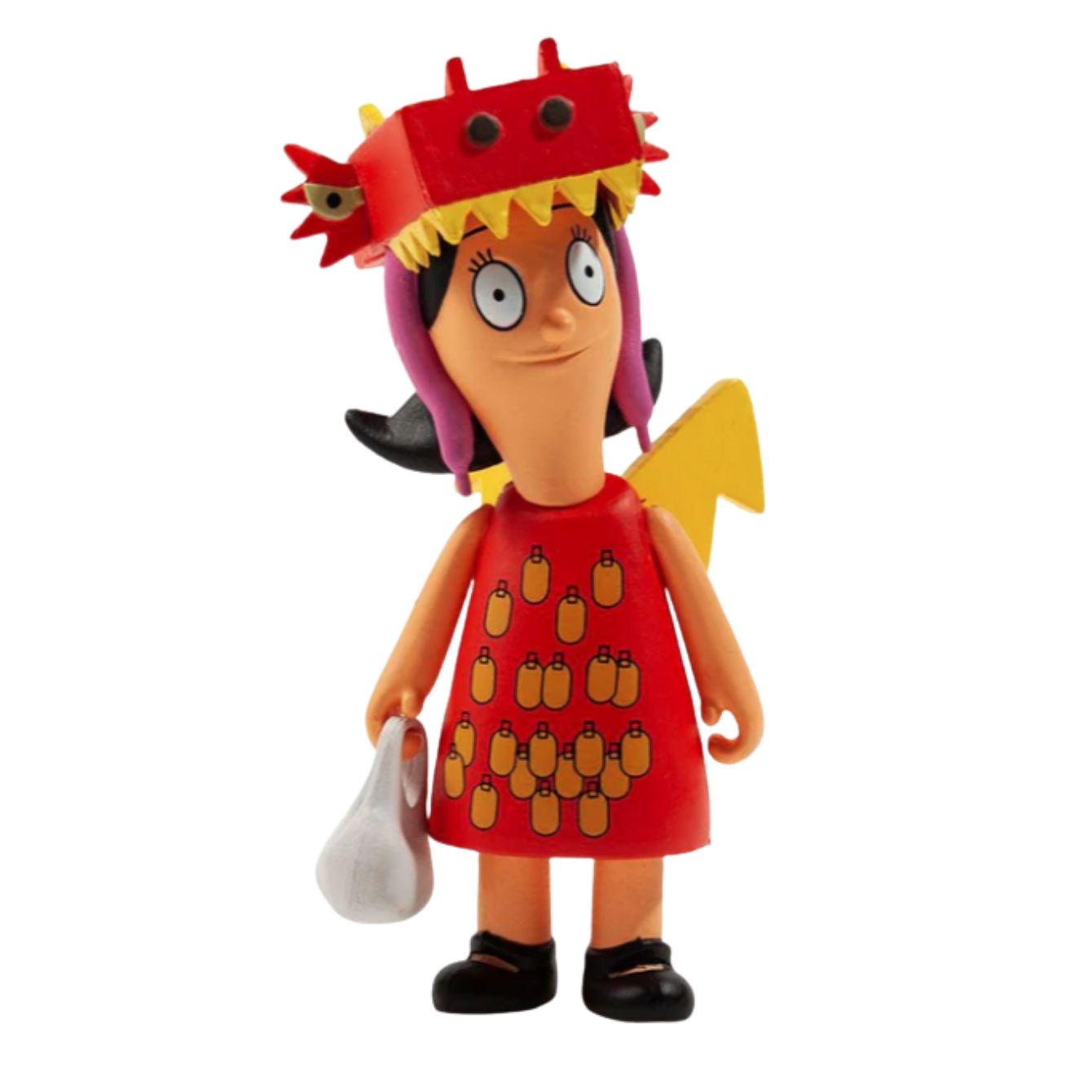 BOB'S BURGERS LOUISE DRAGON W/ GIRL TATTOO FIGURE