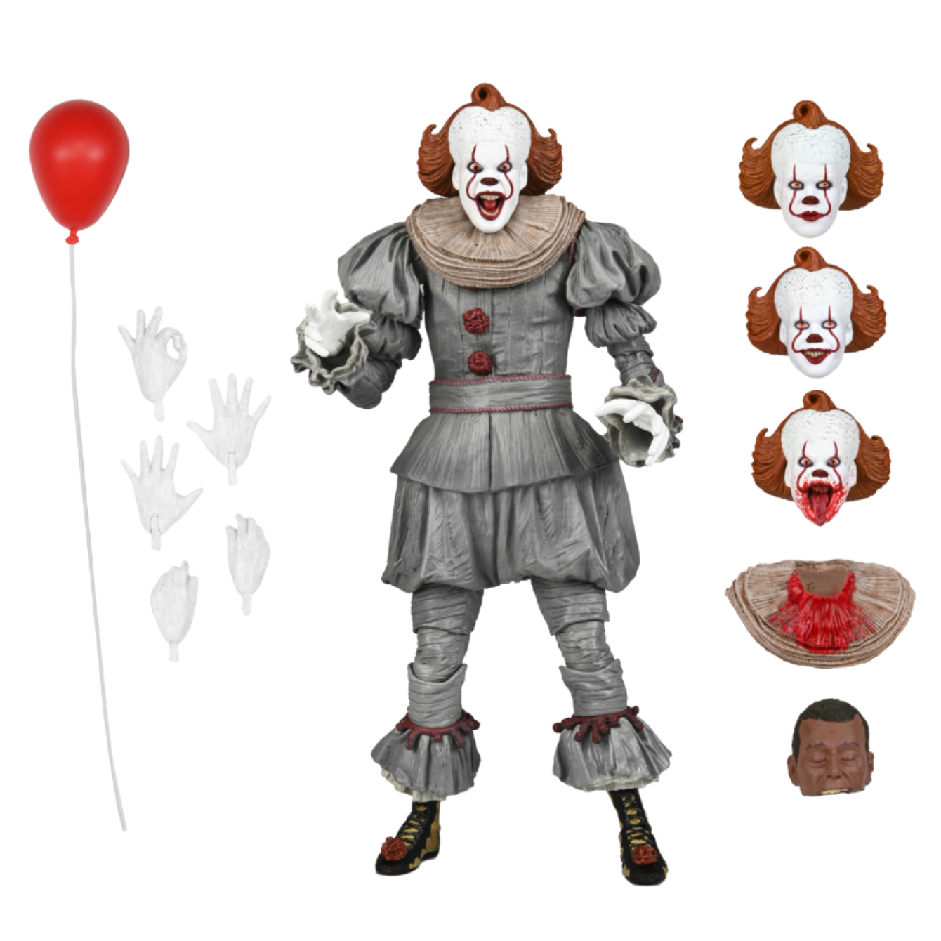 PRE-ORDER WELCOME TO DERRY - 7 INCH SCALE ACTION FIGURE - ULTIMATE PENNYWISE