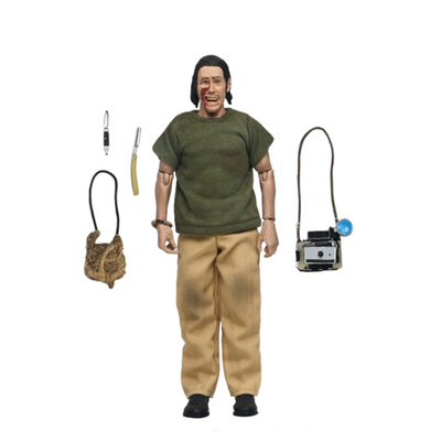 TEXAS CHAINSAW MASSACRE - 8 IN CLOTHED ACTION FIGURE - 50TH ANNIVERSARY HITCHHIKER