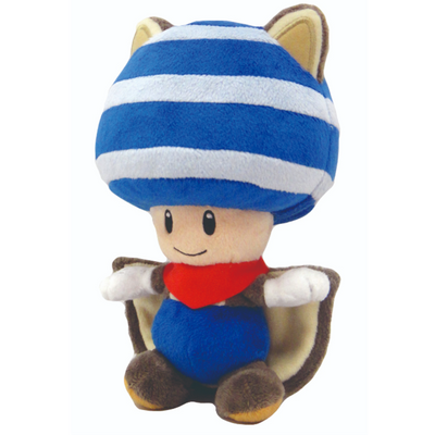 Flying Squirrel Toad 8" Plush (Blue)