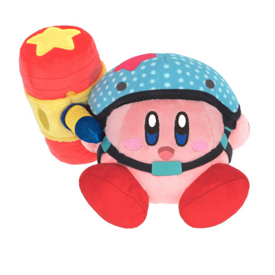 Kirby Toy Hammer 4" Plush