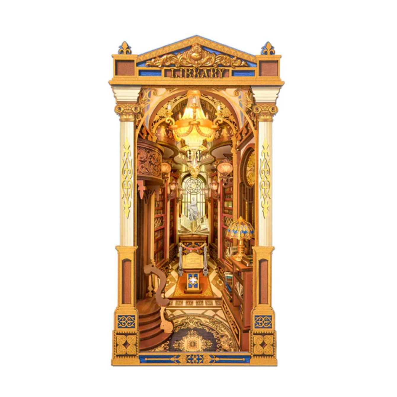 Rolife Library of Wonders DIY Book Nook TGB16