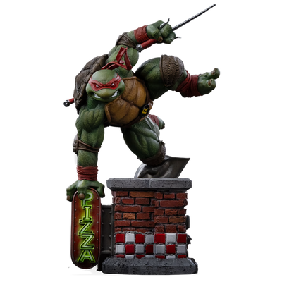 PRE-ORDER Raphael Unleashed 1:10 Scale Statue by Iron Studios