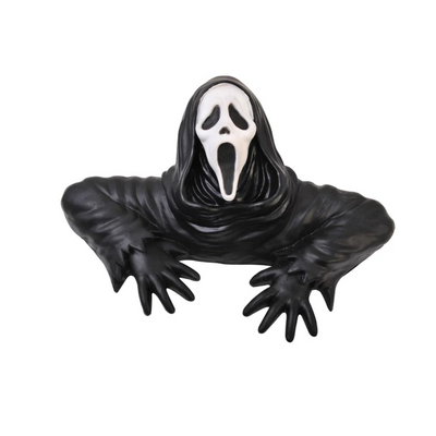 Scream Ghost Face Foam Grave Breaker Halloween Decor