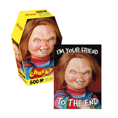 Child's Play Chucky Coffin Box 500 Piece Jigsaw Puzzle