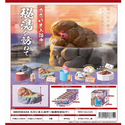 Hot Spring Animals Vol.3 Blind Box Asst.