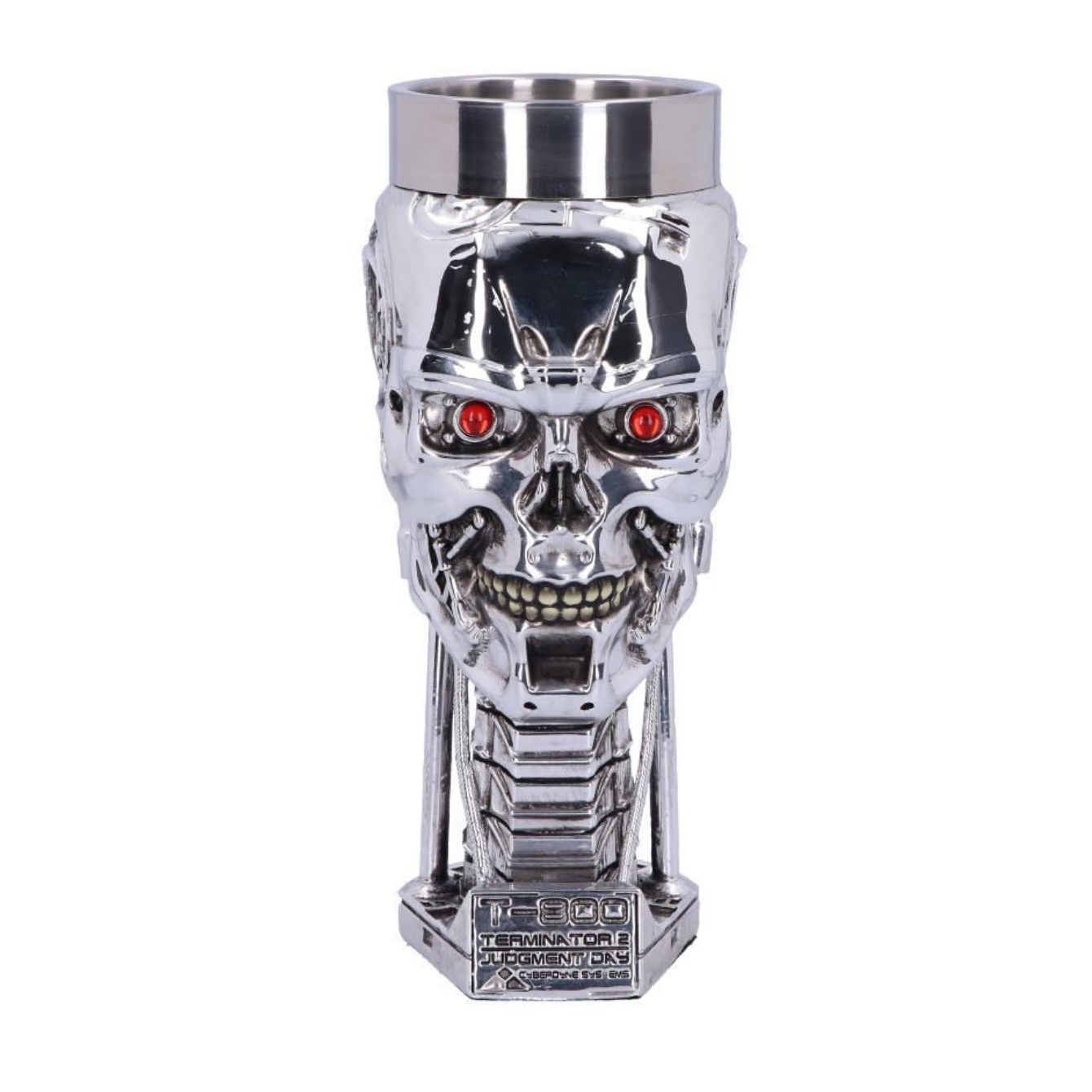 Terminator 2 Head Goblet 17cm