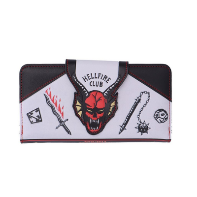 Stranger Things Hellfire Club Embossed Purse 18.5cm