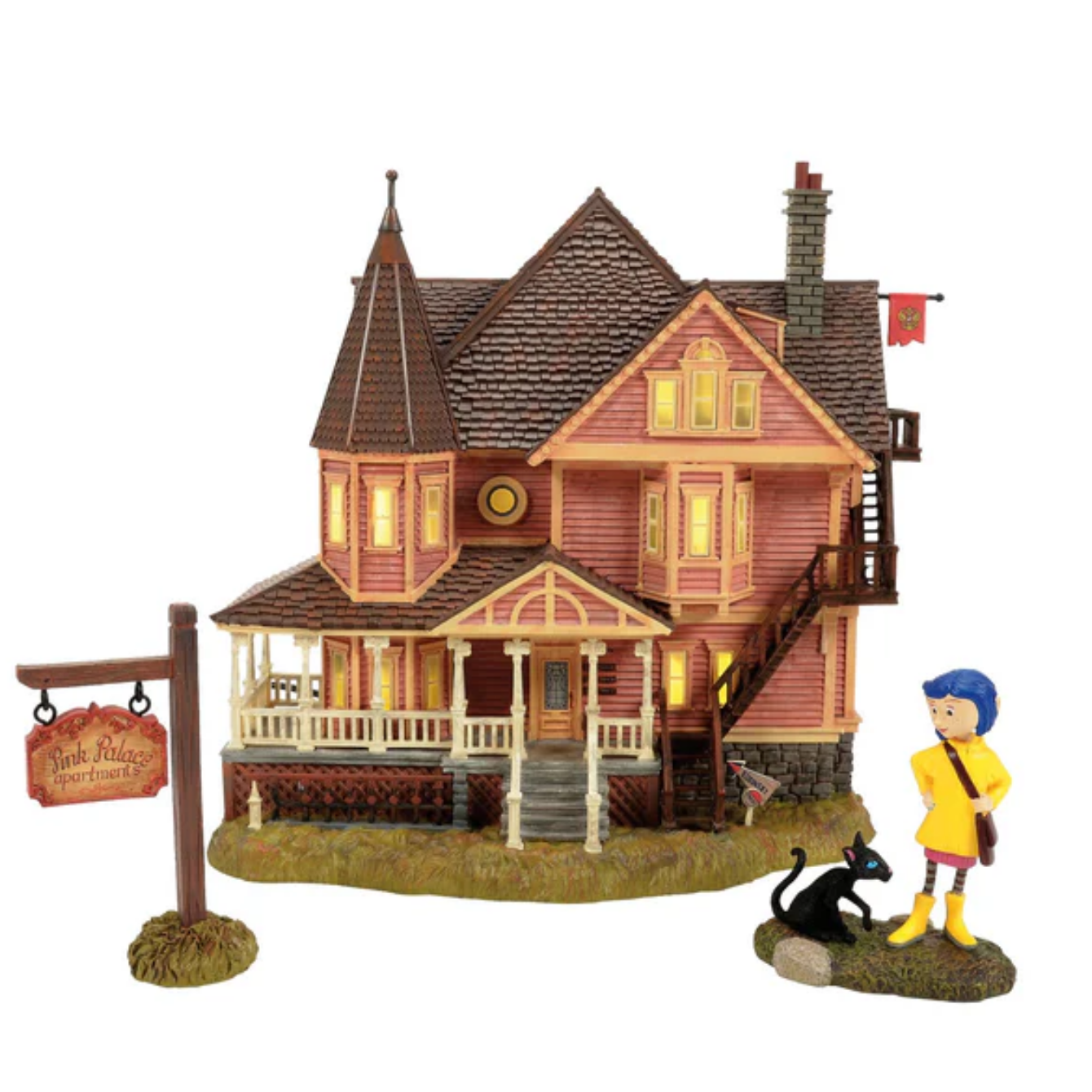Coraline Pink Palace Apartments Enesco