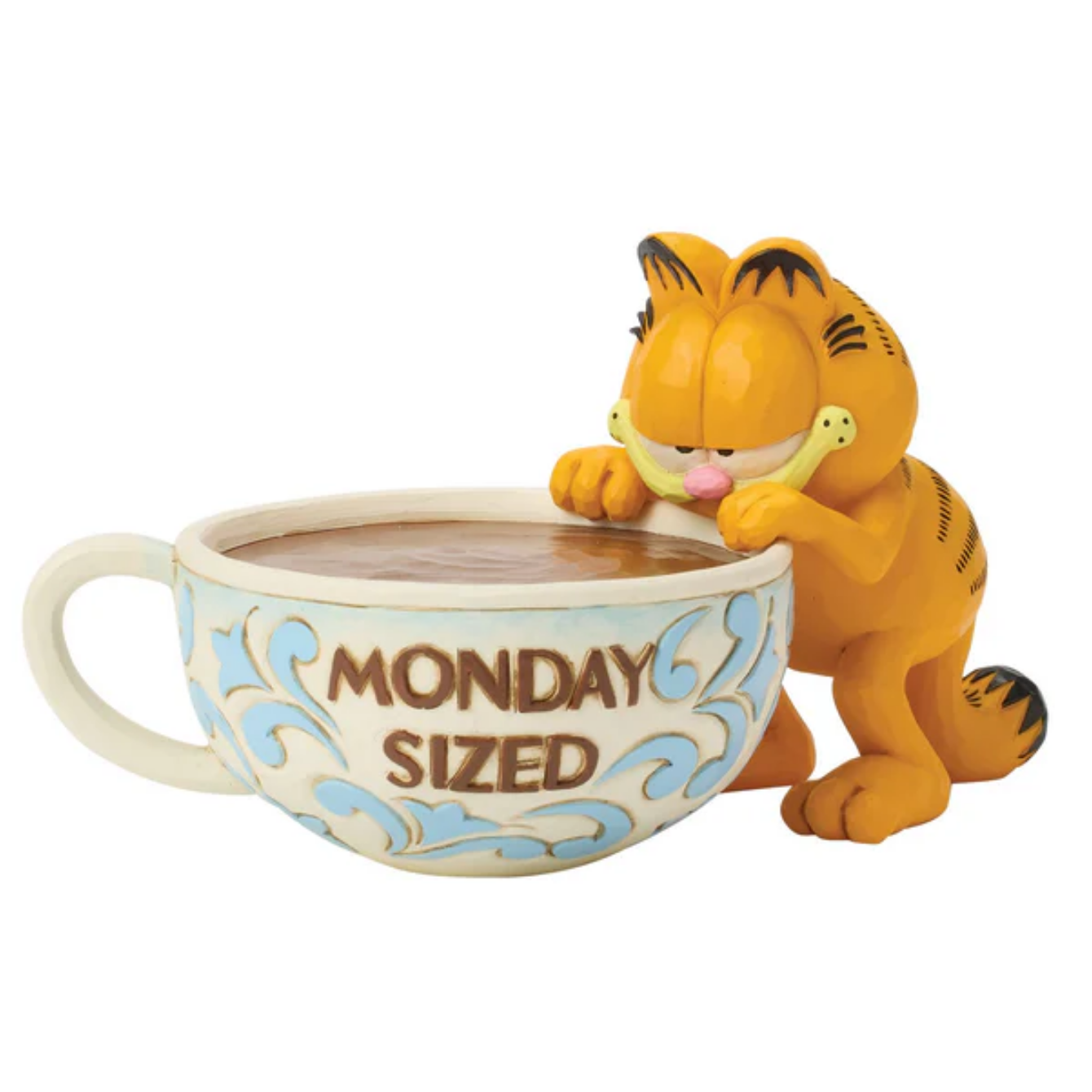 Garfield with Oversized Coffee