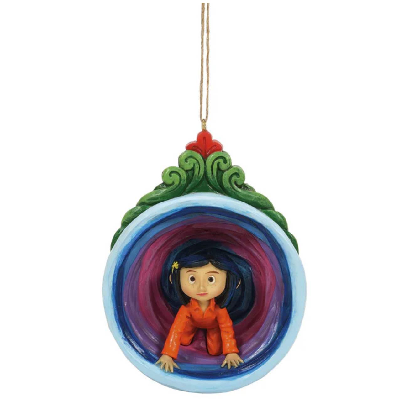 Coraline in Purple Tunnel Orn