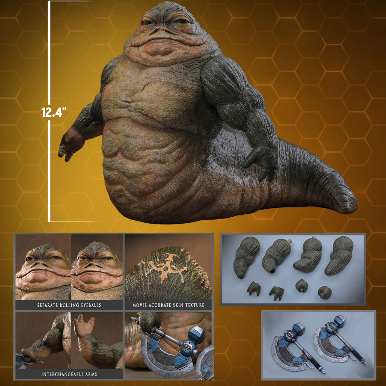 PRE-ORDER Rotta The Hutt™ Sixth Scale Figure Hot Toys