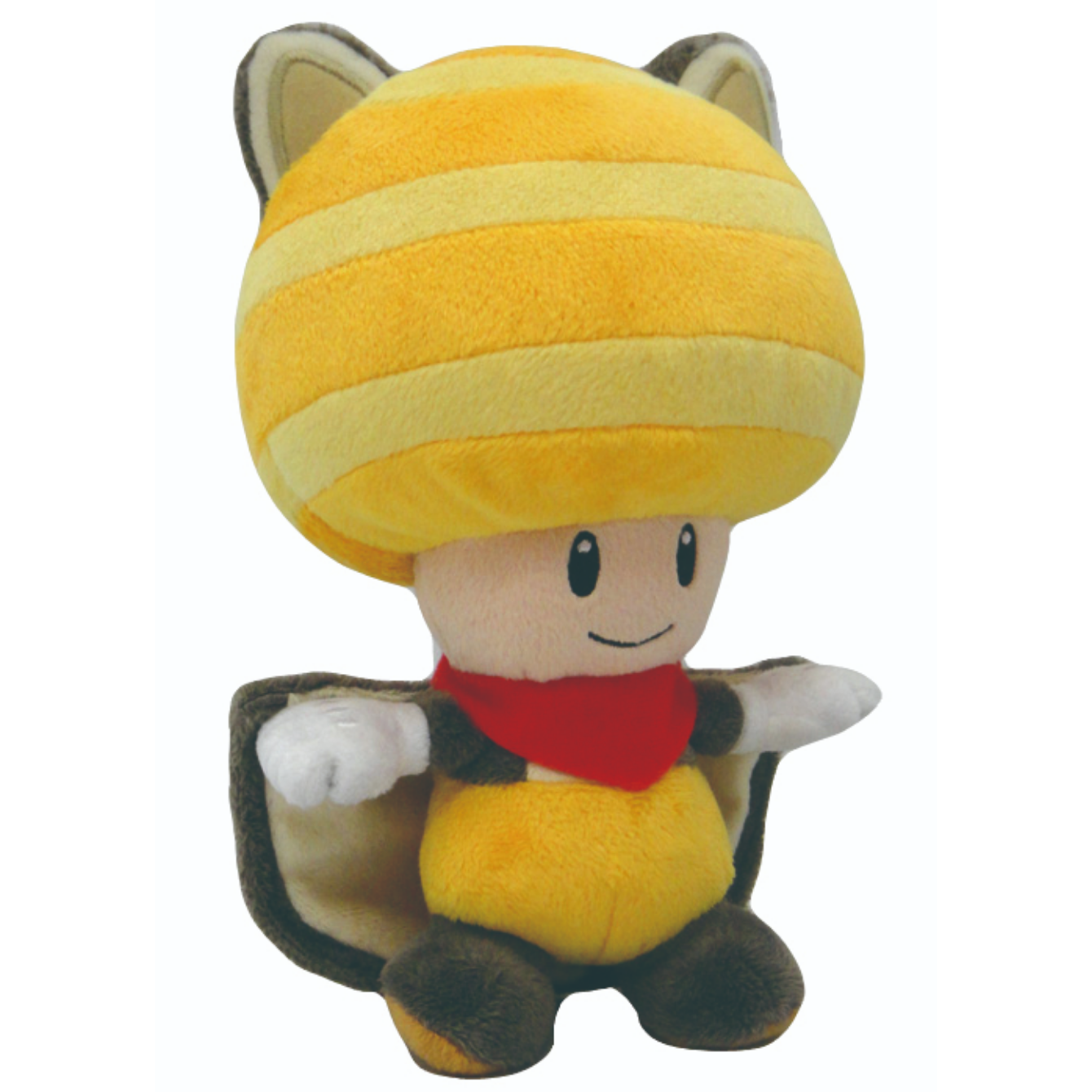 Flying Squirrel Toad 8" Plush (Yellow)