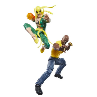 The New Avengers Marvel Legends Iron Fist & Luke Cage Action Figure Two-Pack