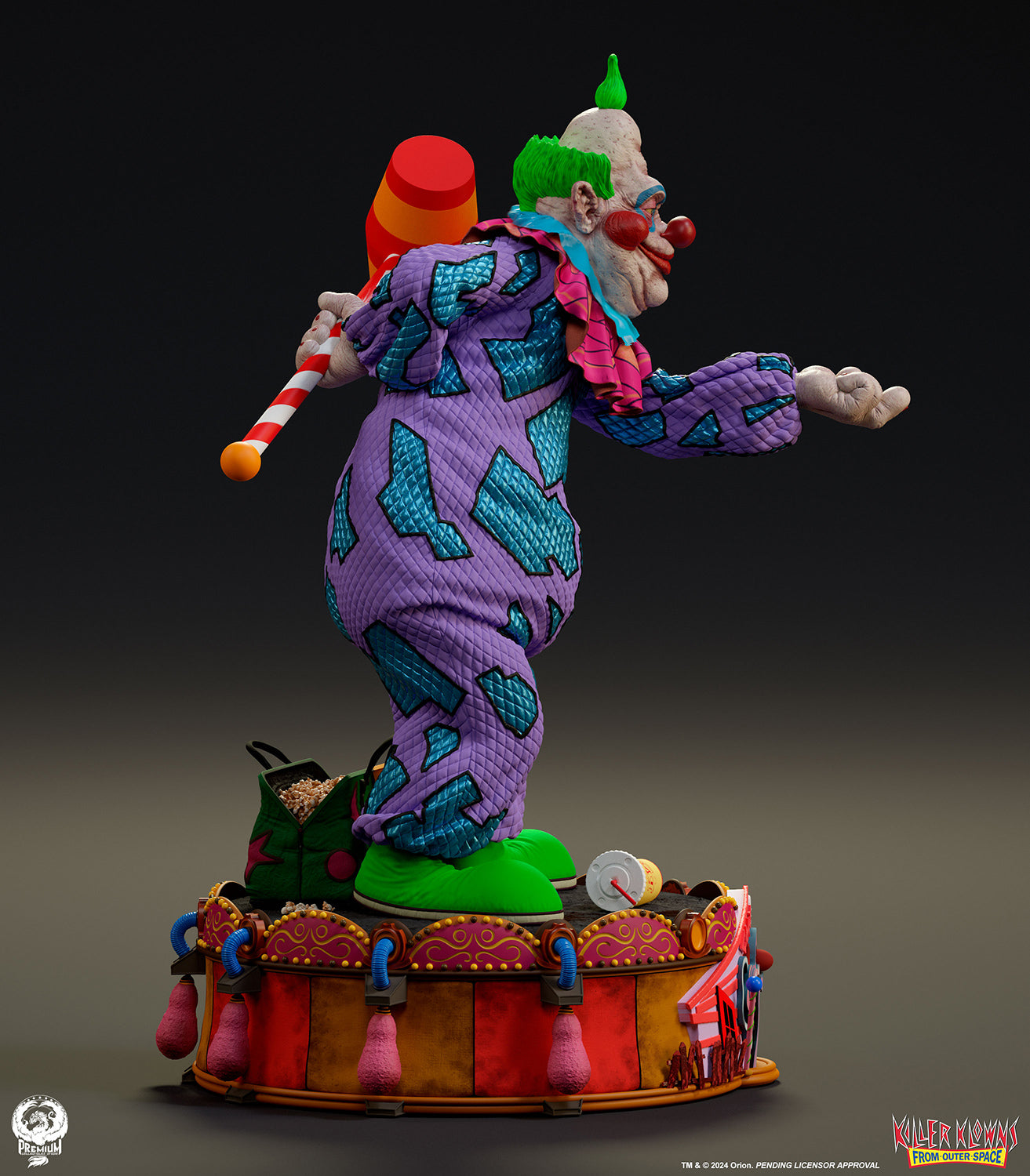 PRE-ORDER Jumbo Quarter Scale Statue Killer Klowns
