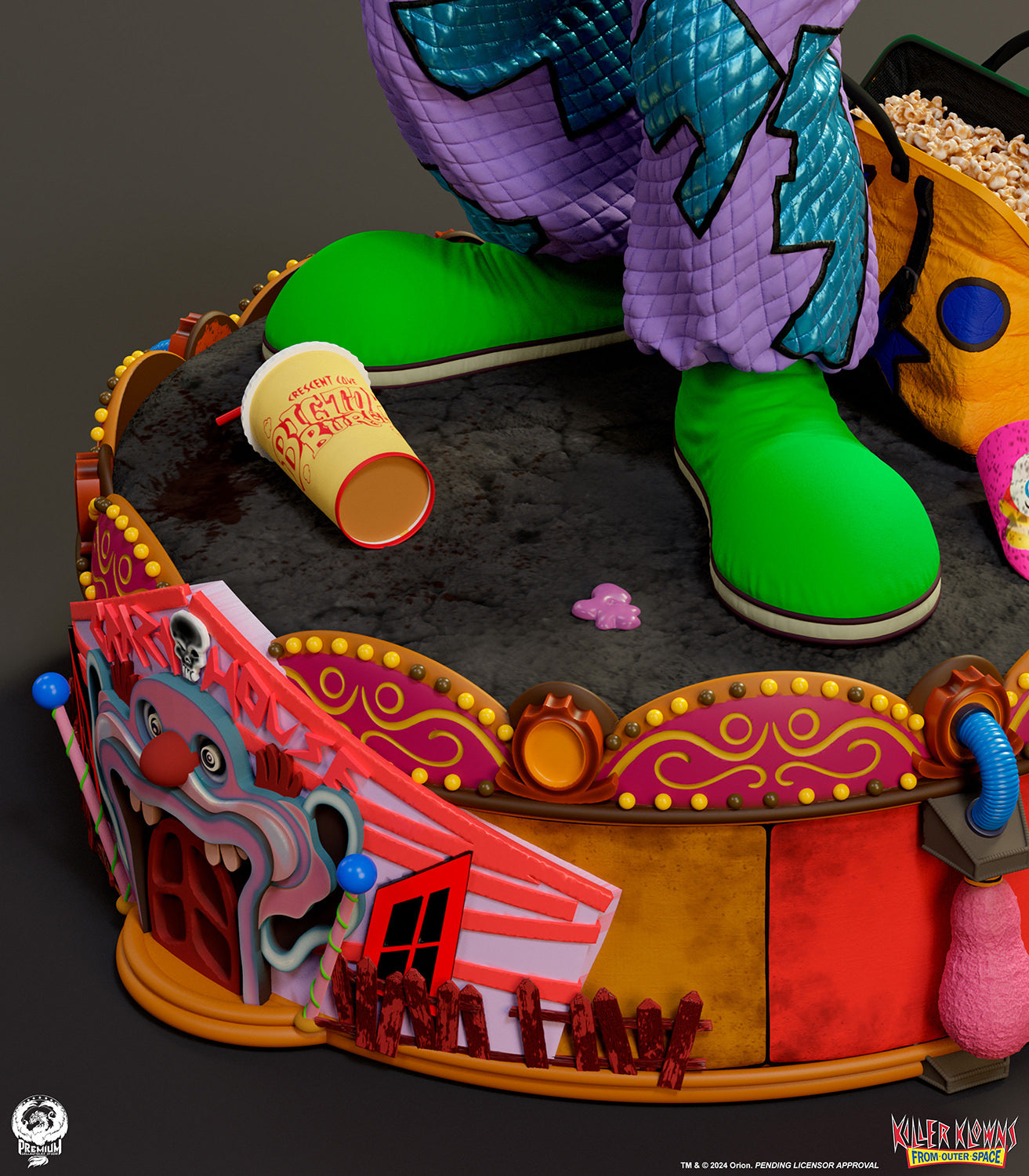 PRE-ORDER Jumbo Quarter Scale Statue Killer Klowns