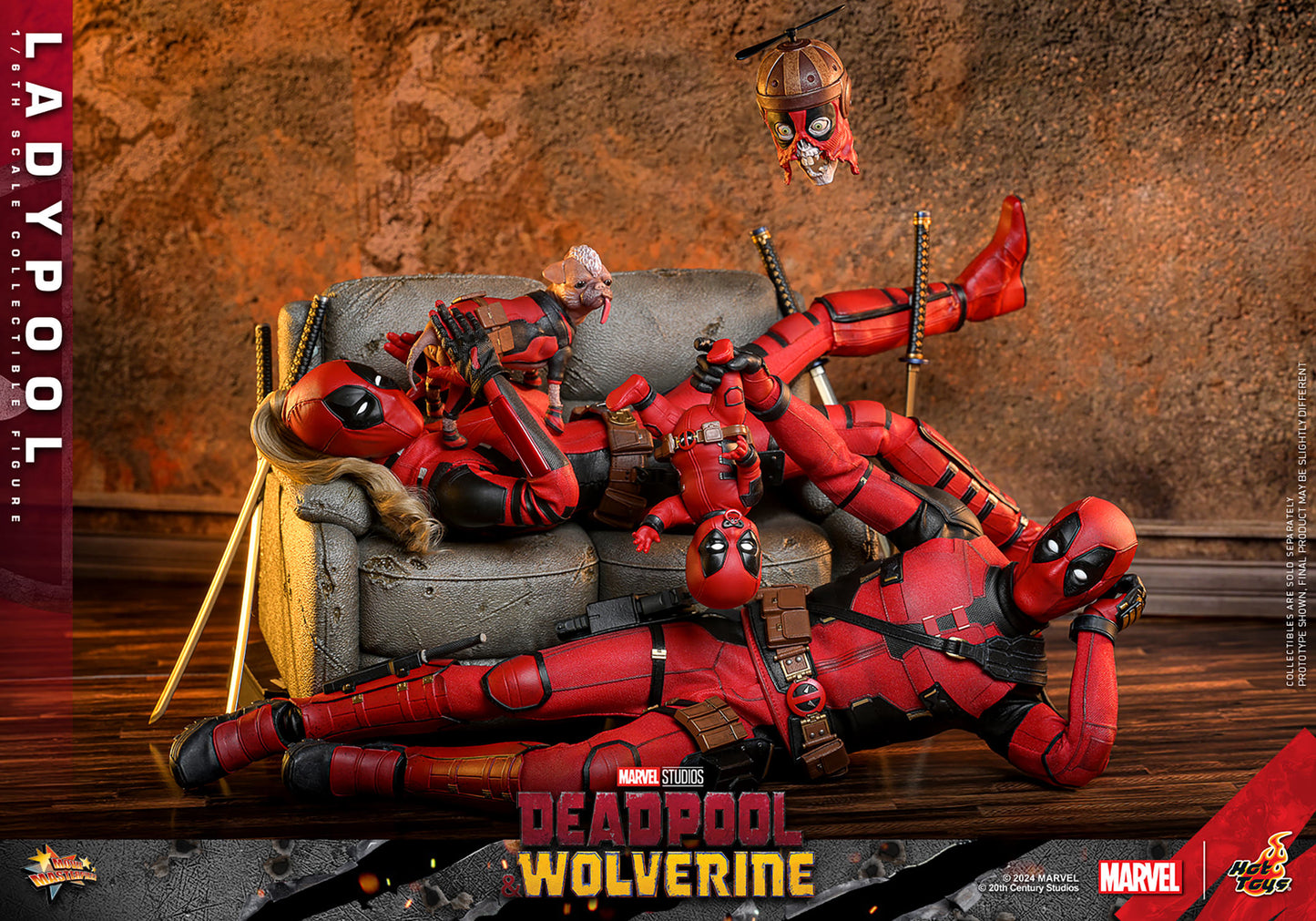Ladypool Sixth Scale Figure