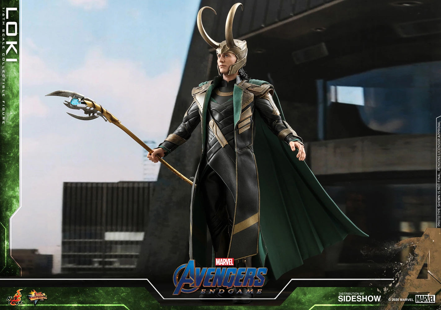 LOKI Sixth Scale Figure by Hot Toys Endgame