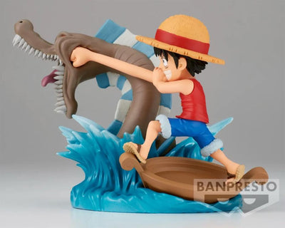 Log Stories - Monkey.D.Luffy vs Local Sea Monster - "One Piece", Bandai Spirits World Collectable Figure