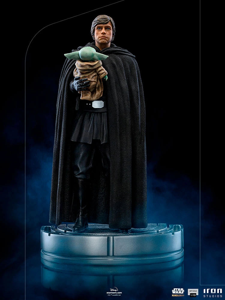 LUKE SKYWALKER AND GROGU 1:10 Scale Statue by Iron Studios