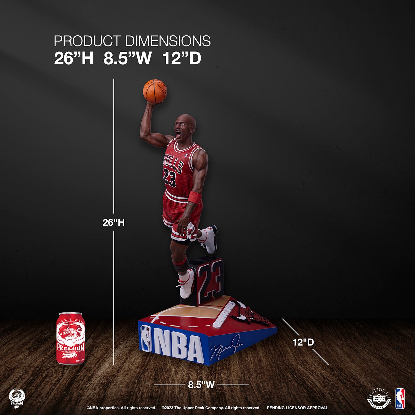 Michael Jordan Quarter Scale Statue