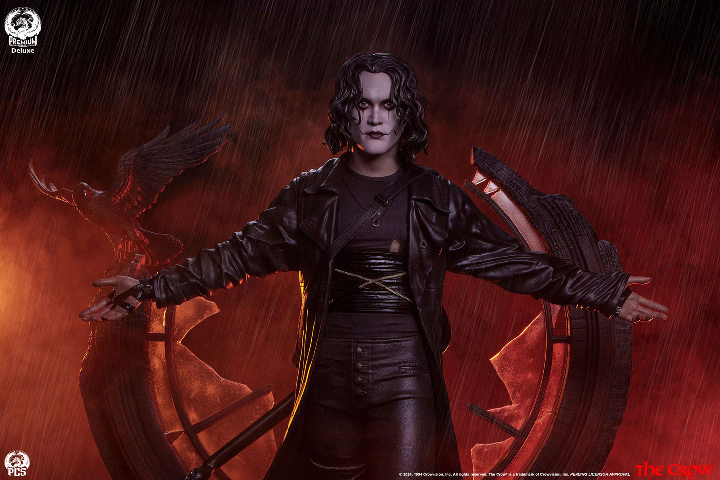 PRE-ORDER The Crow Deluxe 1:3 Scale Statue