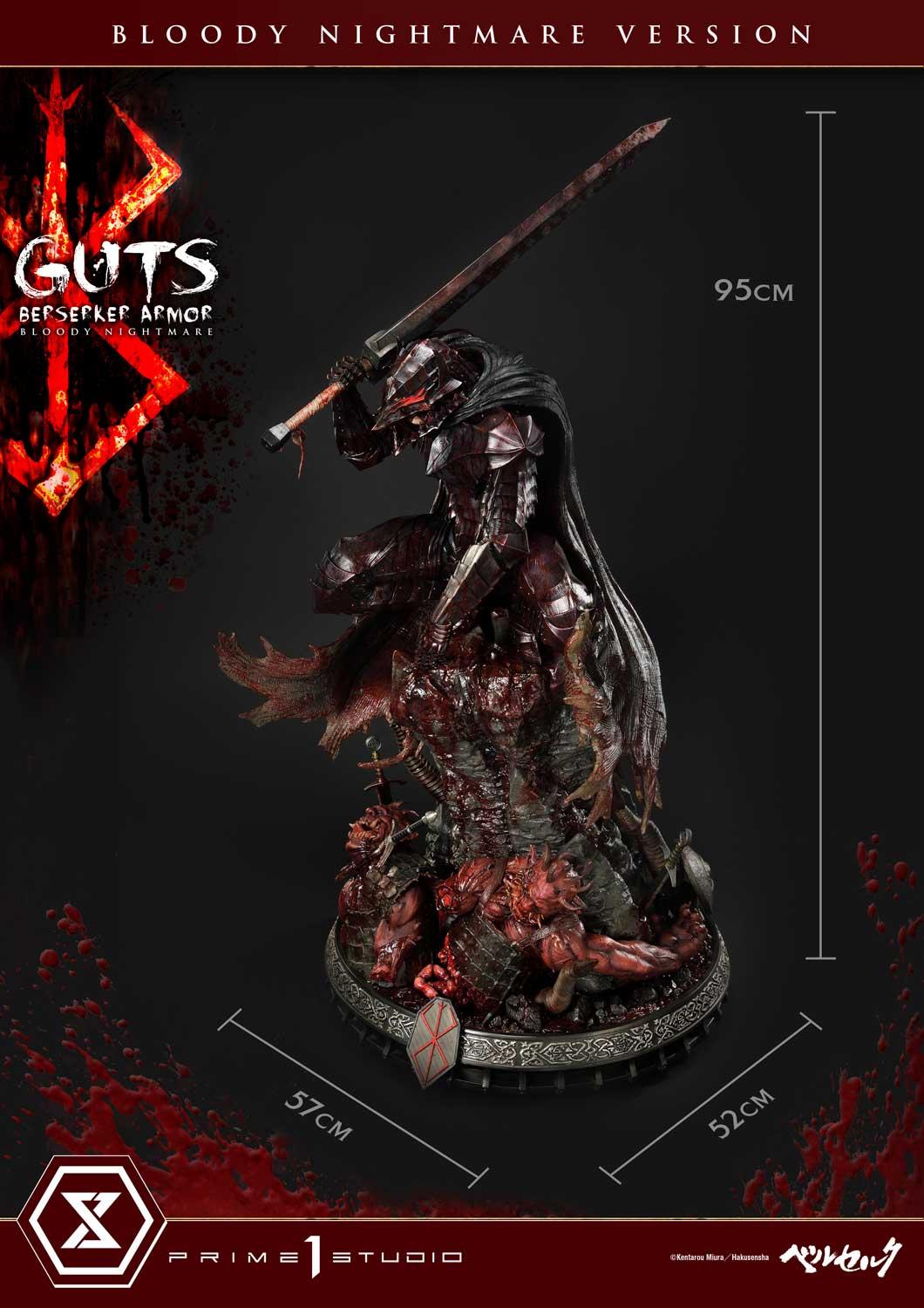 PRE-ORDER Guts, Berserker Armor Bloody Nightmare Version Statue