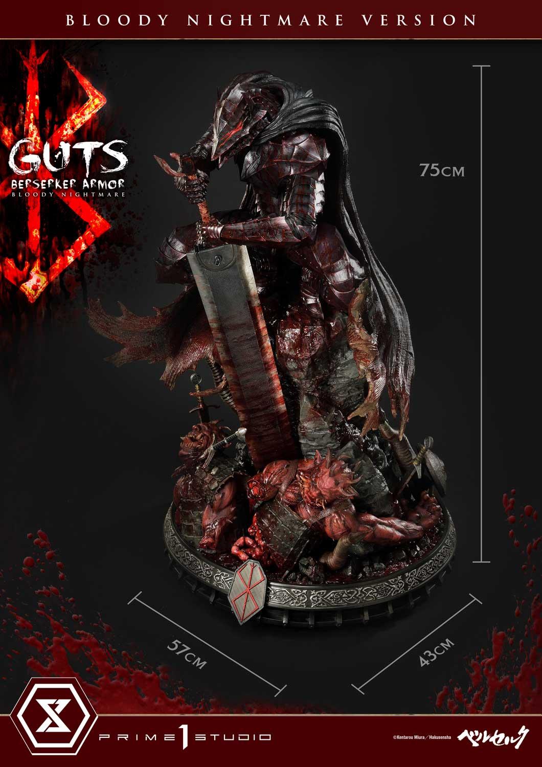 PRE-ORDER Guts, Berserker Armor Bloody Nightmare Version Statue