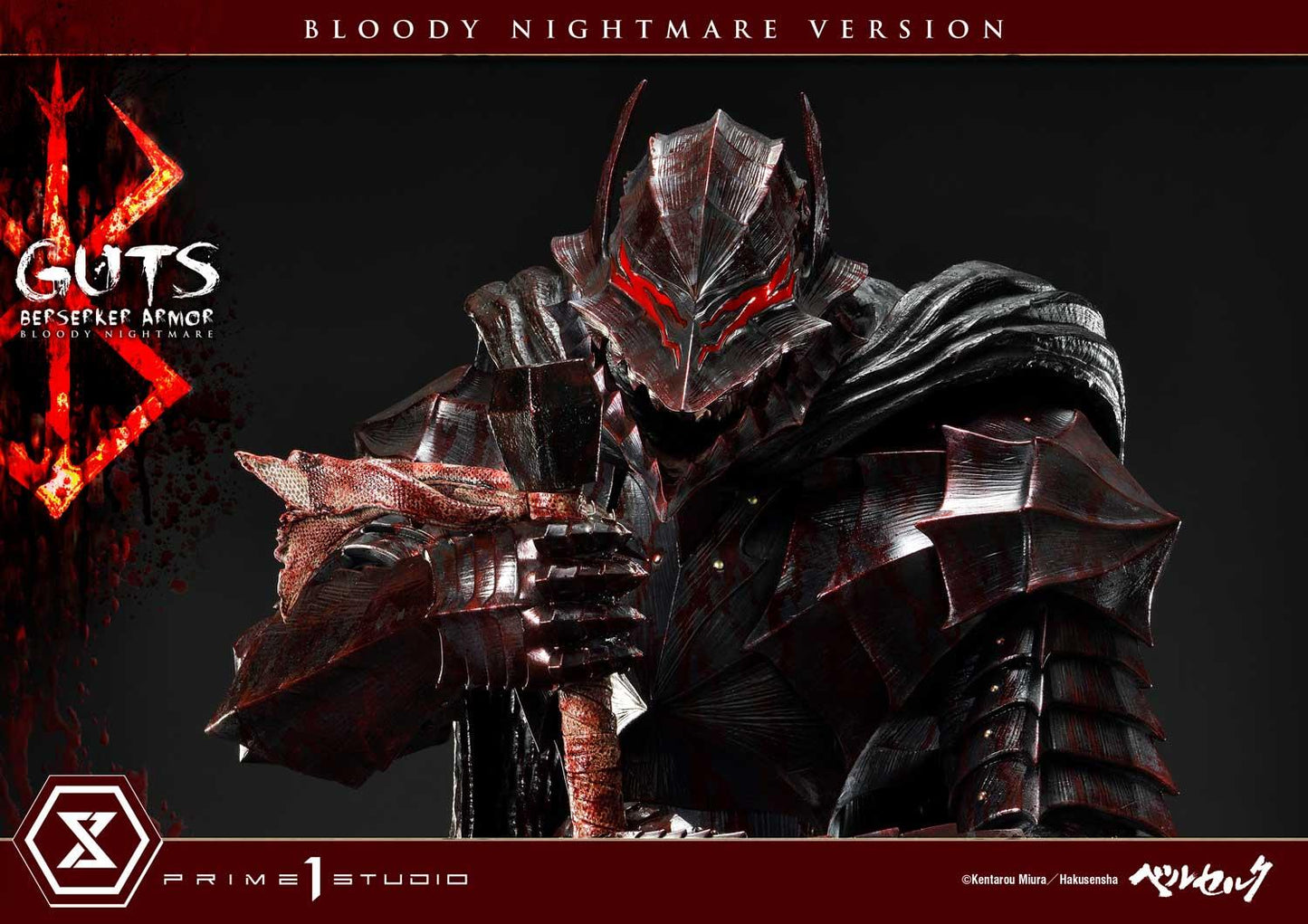 PRE-ORDER Guts, Berserker Armor Bloody Nightmare Version Statue